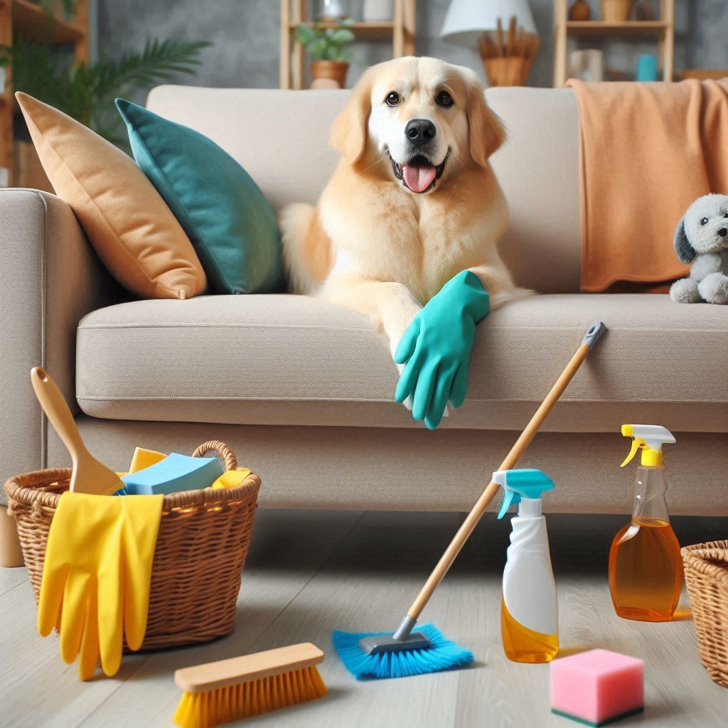 Tips For Cleaning Pet Hair Off Furniture And Floors